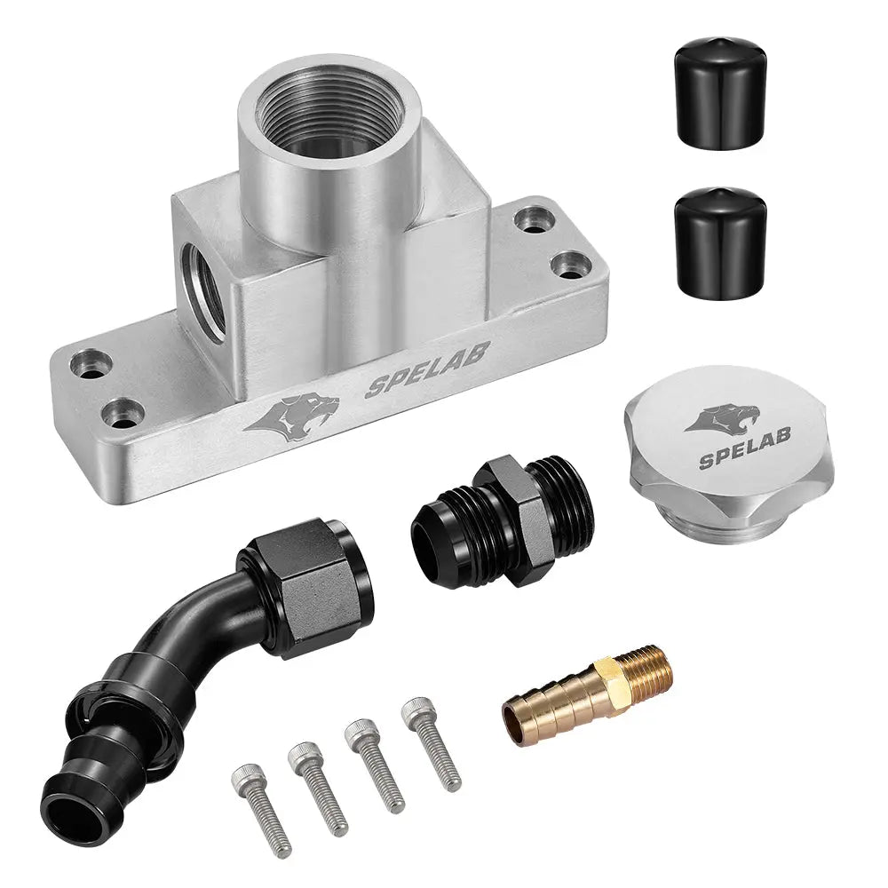 CCV PCV ReRoute Delete Kit For 2008-2010 6.4L Powerstroke Diesel Ford F250 F350 F450 F550 | SPELAB