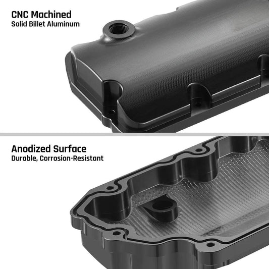 Billet Aluminum Valve Cover for 2008-2010 Ford 6.4L Powerstroke
