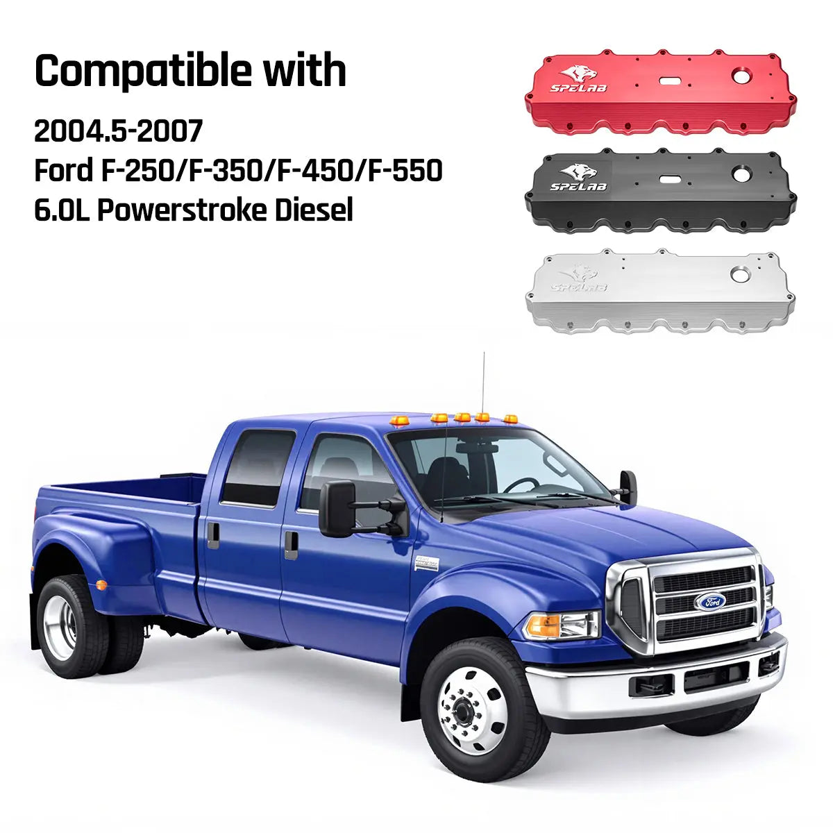 billet-aluminum-valve-cover-for-2004-5-2007-ford-6-0l-powerstroke-spelab-556
