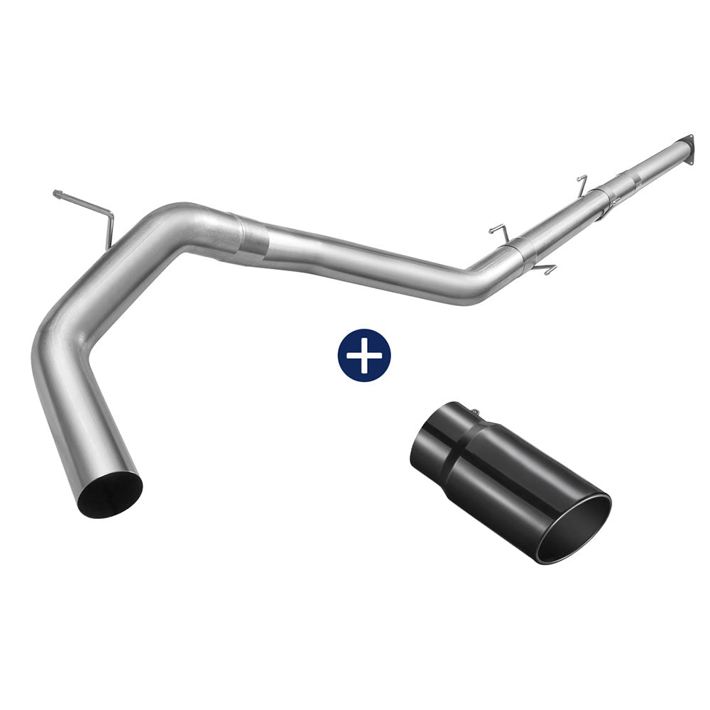 4"/5" Downpipe-Back 2011-2015 LML 6.6 Duramax DPF Delete Race Pipe | SPELAB
