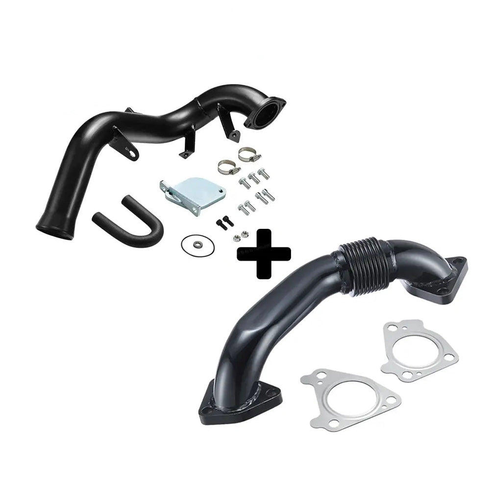 2007.5-2010 6.6L Duramax LMM EGR Delete Kit High Flow Intake Elbow Pipe Tube | SPELAB