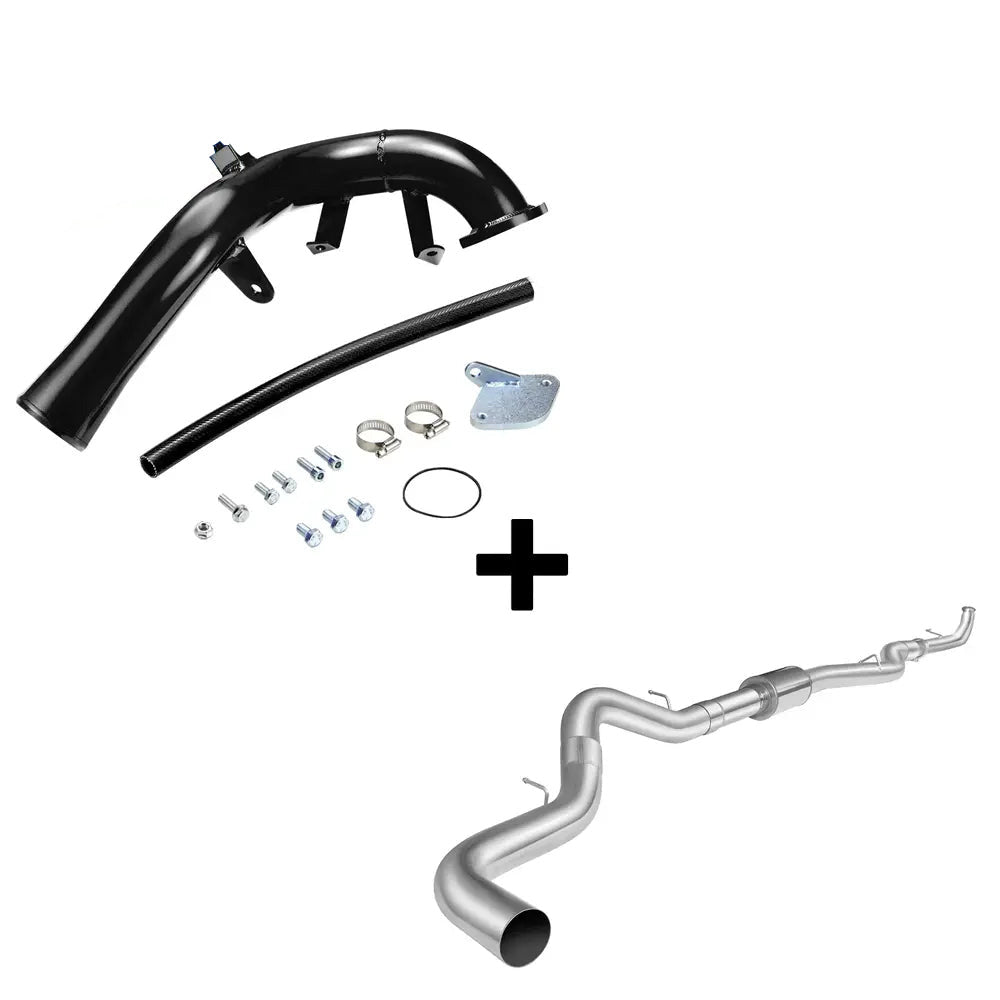 SPELAB 2006-2007 6.6L Duramax LBZ EGR Delete Kit w/High Flow Intake Elbow