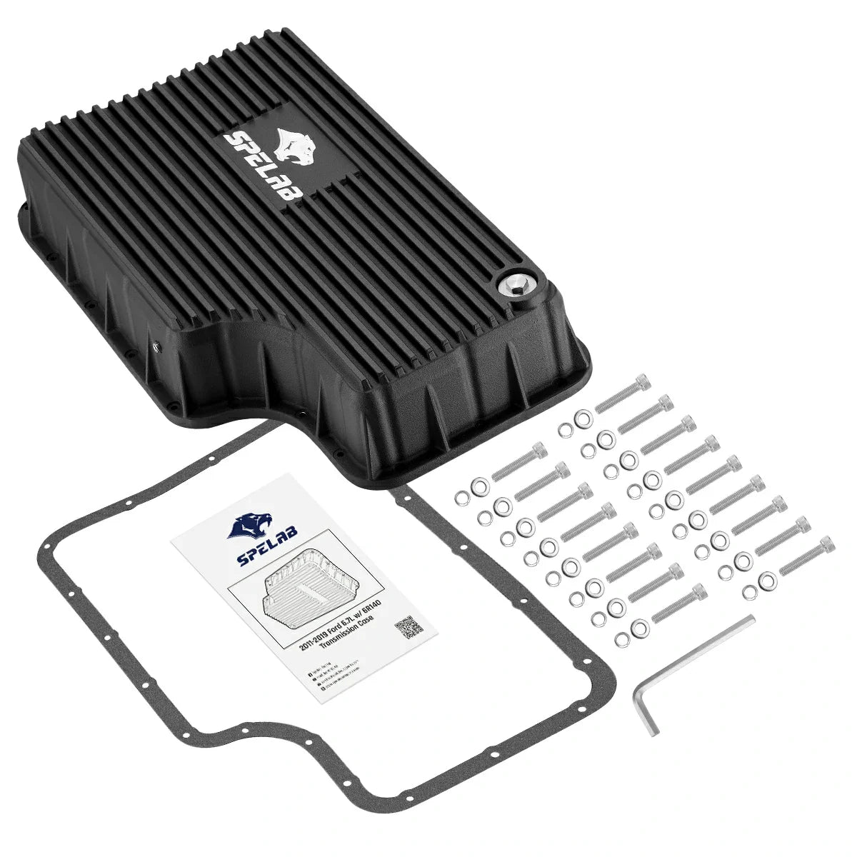 6r140-transmission-pan-for-2011-2019-ford-6-7l-powerstroke-f250-f350-f450-spelab-7175