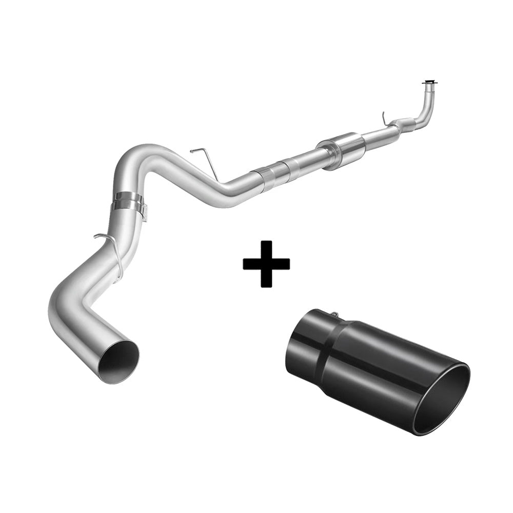 4"/5" Downpipe-Back 2017-2025 L5P 6.6 Duramax DPF Delete Race Pipe | SPELAB