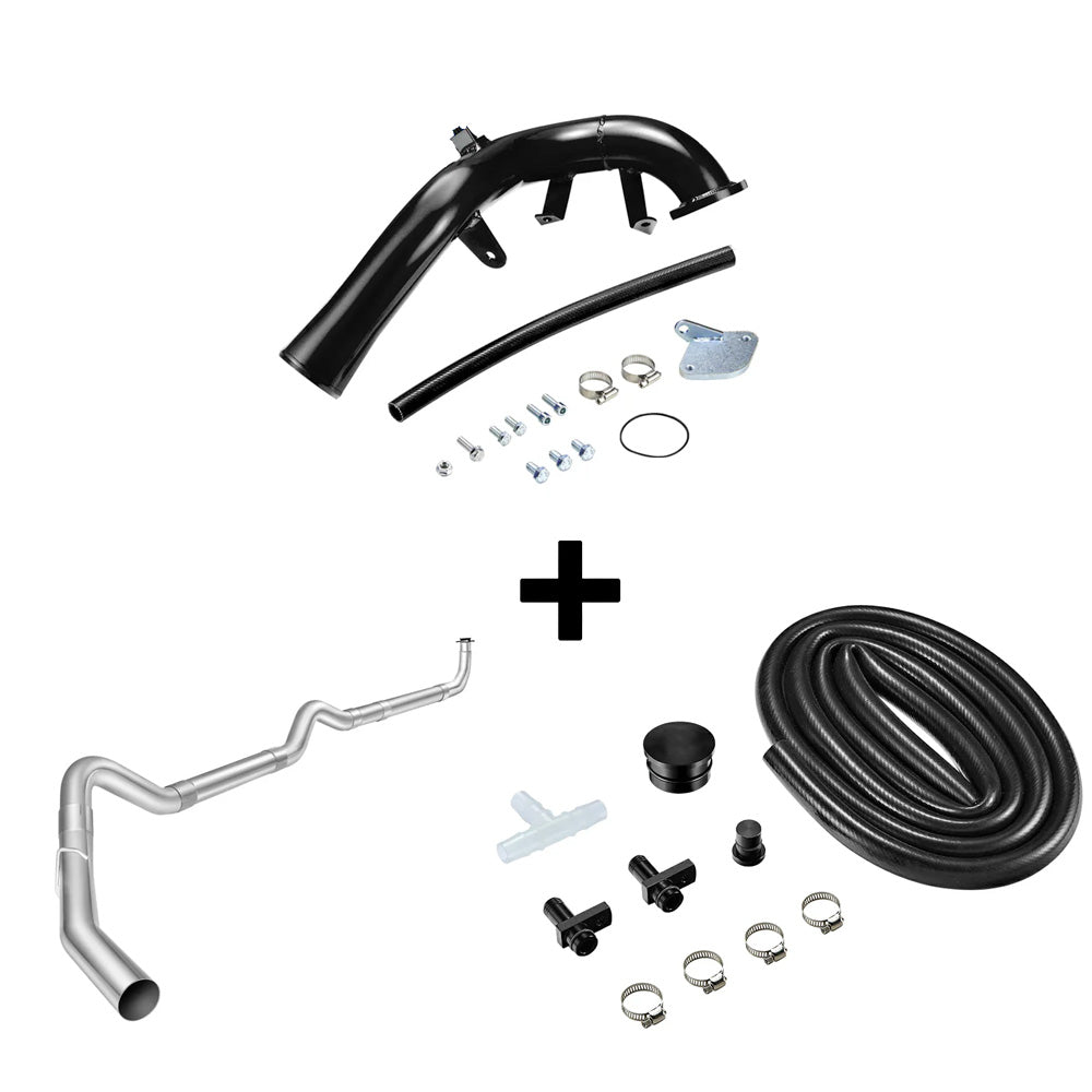SPELAB 2006-2007 6.6L Duramax LBZ EGR Delete Kit w/High Flow Intake Elbow