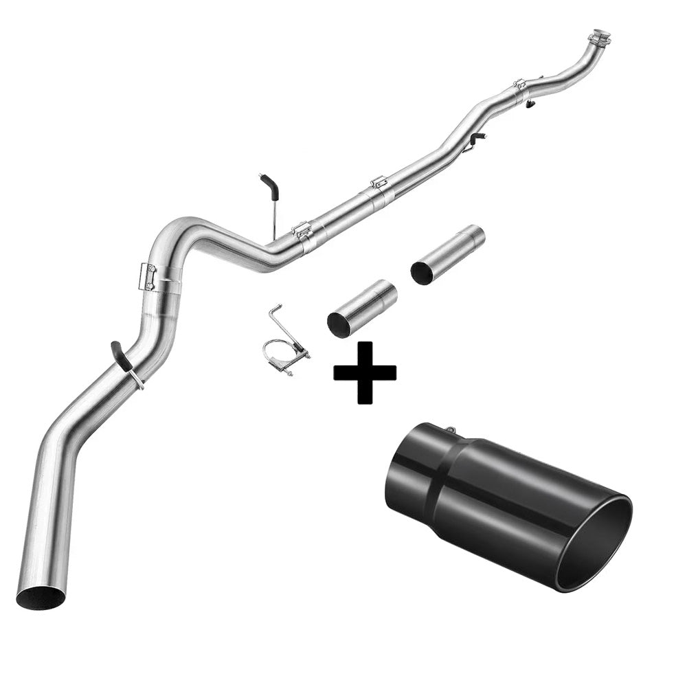 4"/5" Downpipe-Back 2017-2025 L5P 6.6 Duramax DPF Delete Race Pipe | SPELAB