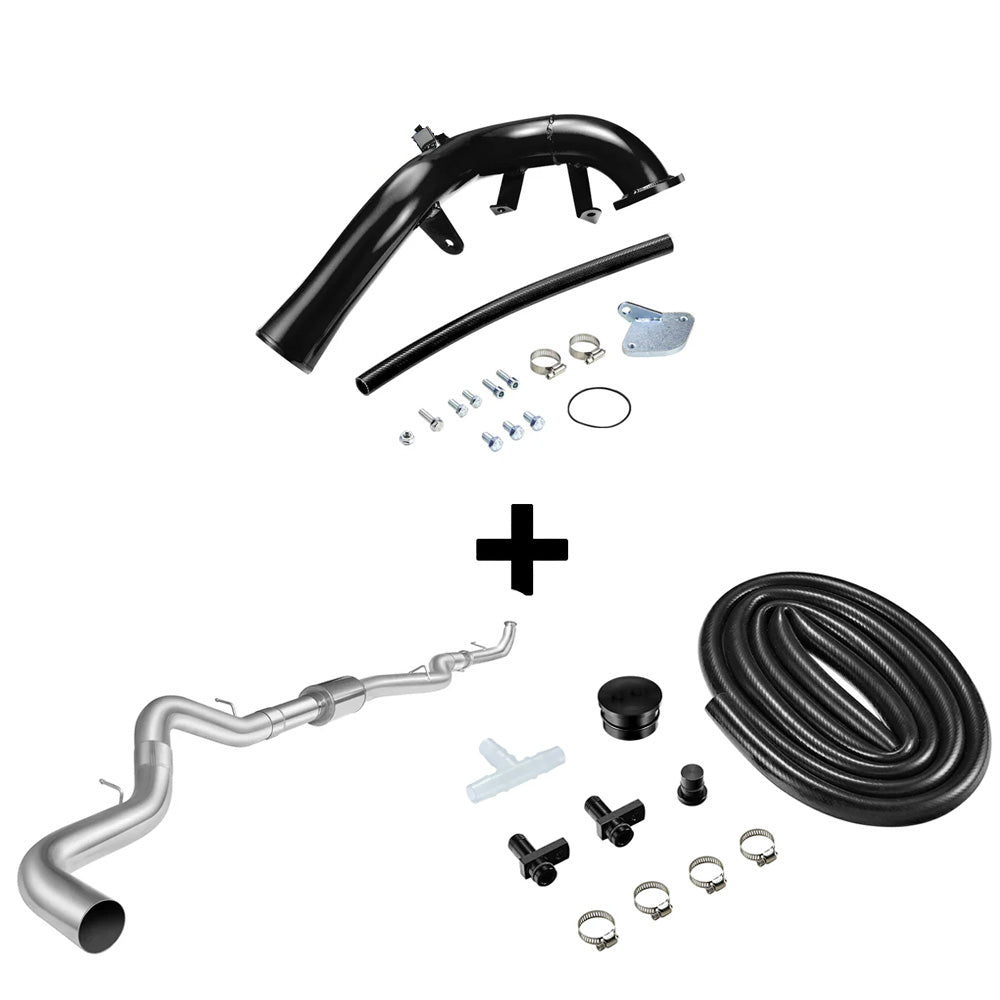 SPELAB 2006-2007 6.6L Duramax LBZ EGR Delete Kit w/High Flow Intake Elbow
