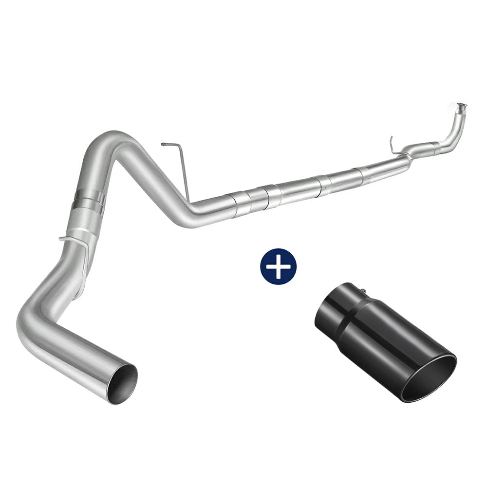 4"/5" Downpipe-Back 2011-2015 LML 6.6 Duramax DPF Delete Race Pipe | SPELAB