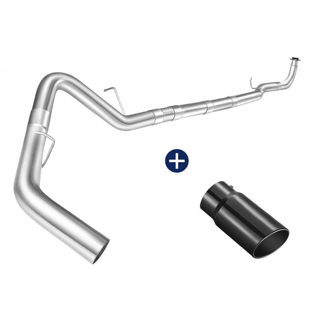 4"/5" Downpipe-Back 2017-2025 L5P 6.6 Duramax DPF Delete Race Pipe | SPELAB