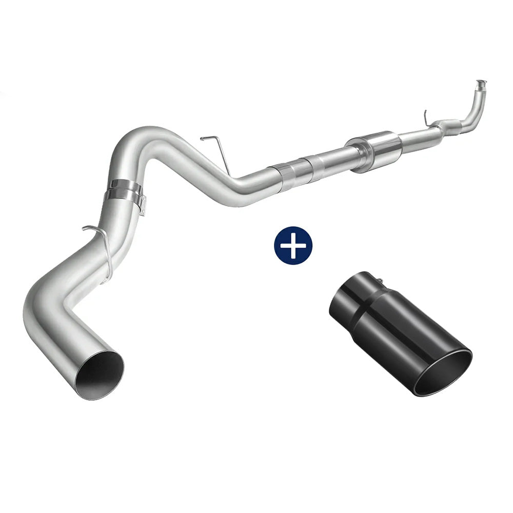 4"/5" Downpipe-Back 2011-2015 LML 6.6 Duramax DPF Delete Race Pipe | SPELAB