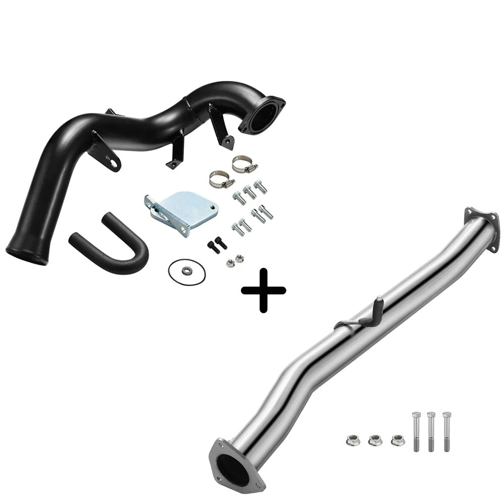 2007.5-2010 6.6L Duramax LMM EGR Delete Kit High Flow Intake Elbow Pipe Tube | SPELAB