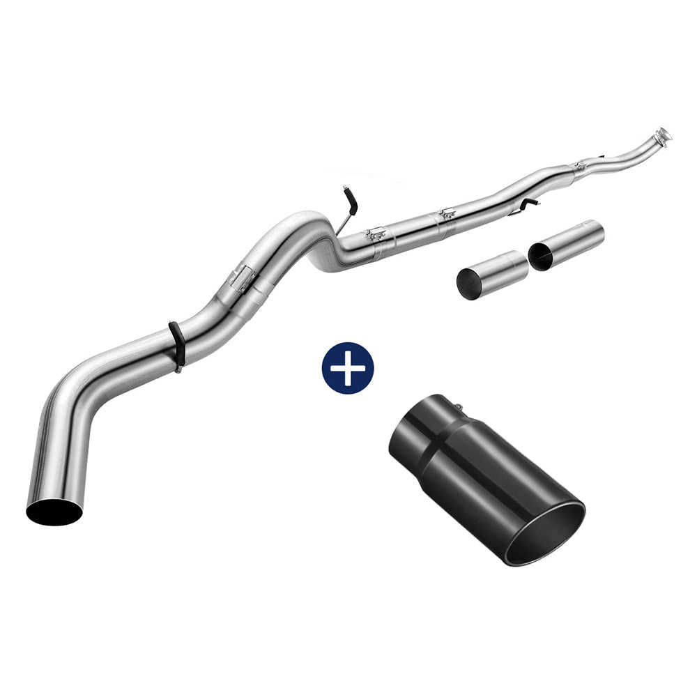 4"/5" Downpipe-Back 2017-2025 L5P 6.6 Duramax DPF Delete Race Pipe | SPELAB