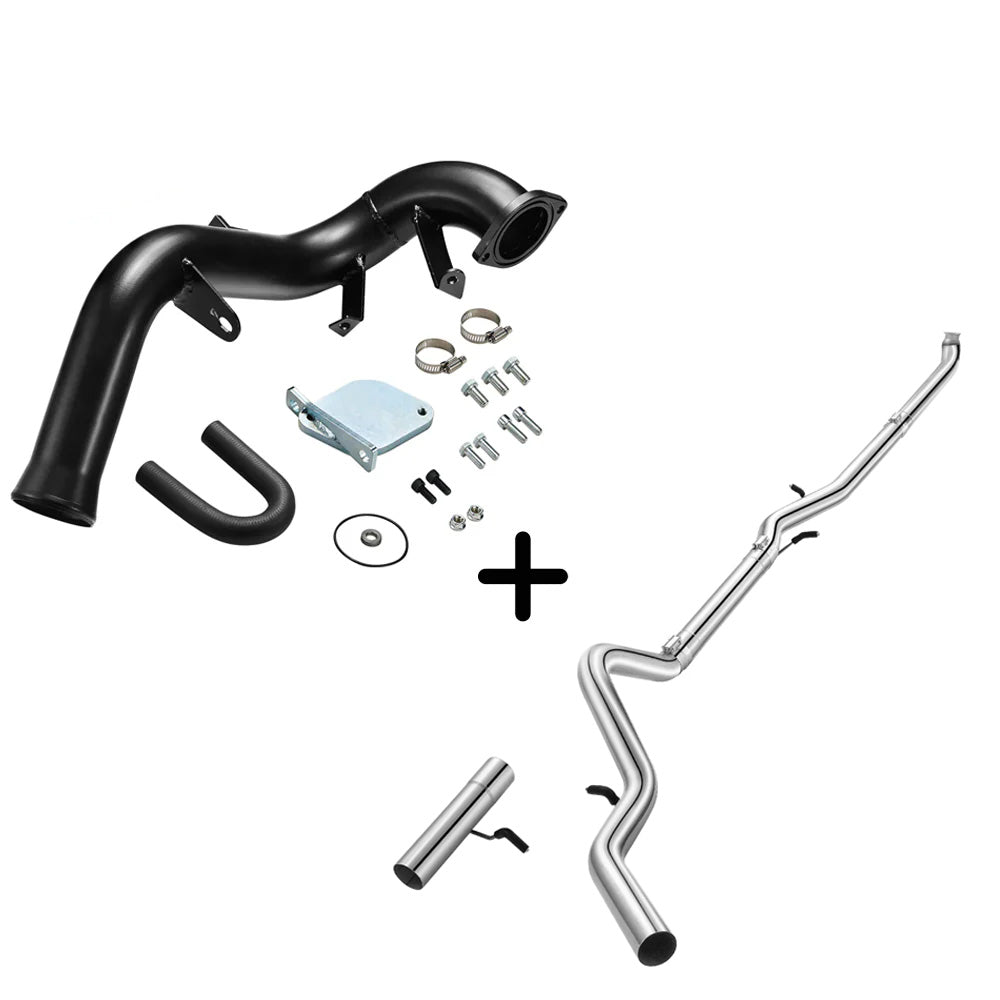 2007.5-2010 6.6L Duramax LMM EGR Delete Kit High Flow Intake Elbow Pipe Tube | SPELAB