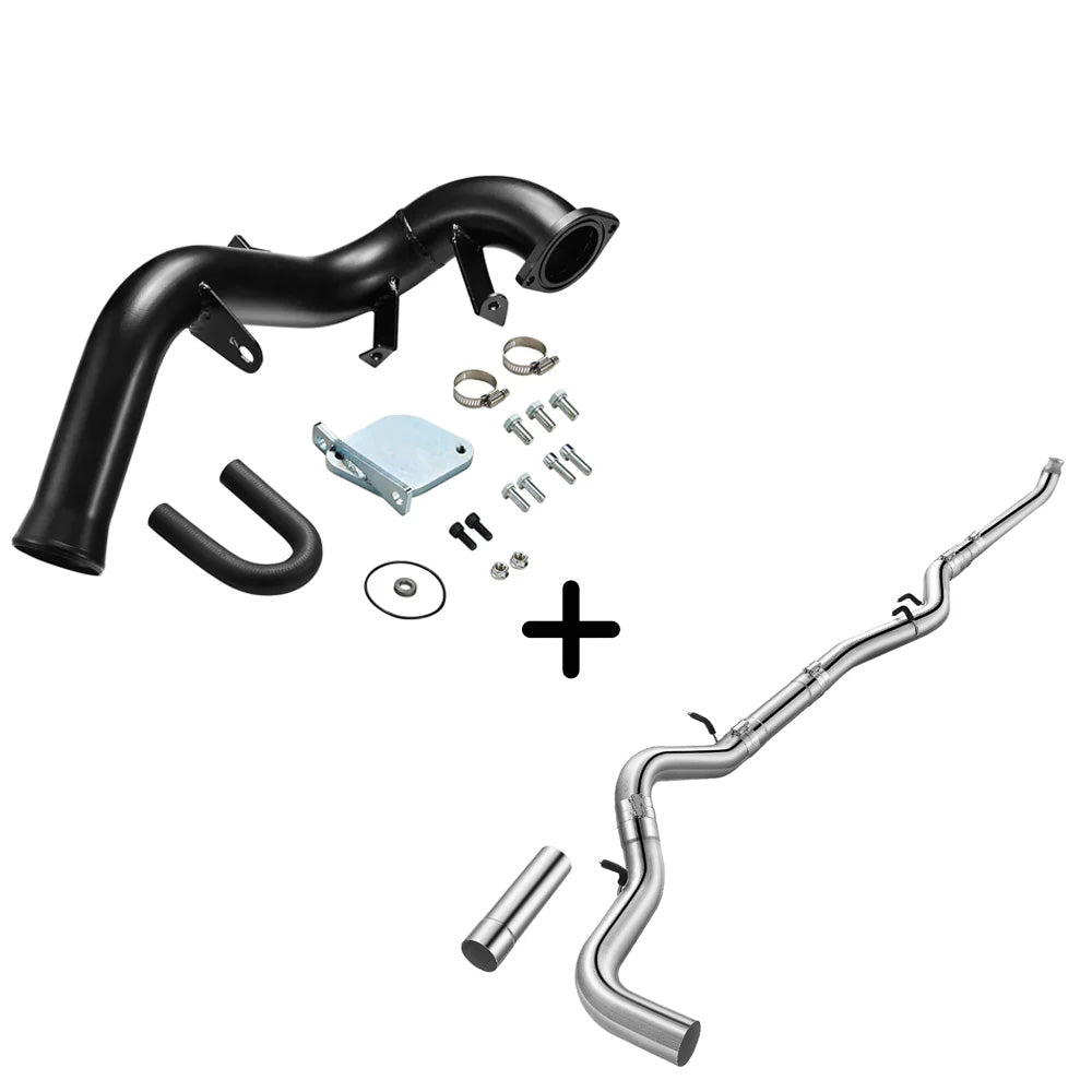 2007.5-2010 6.6L Duramax LMM EGR Delete Kit High Flow Intake Elbow Pipe Tube | SPELAB