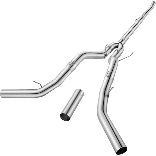 5'' Downpipe Back Dual 2011-2019 Ford 6.7L Powerstroke DPF Delete Race Pipe |SPELAB