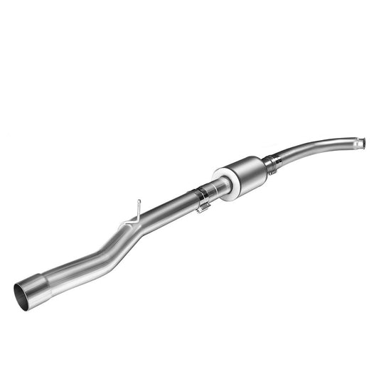 4" 2011-2015 LML 6.6 Duramax Cat & DPF Delete Race Pipe w/Muffler | SPELAB
