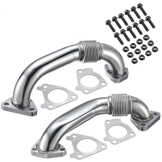 Exhaust Up-Pipe for 2001-2016 6.6L Chevrolet Chevy GMC Duramax LB7 LLY LBZ LMM LML | SPELAB