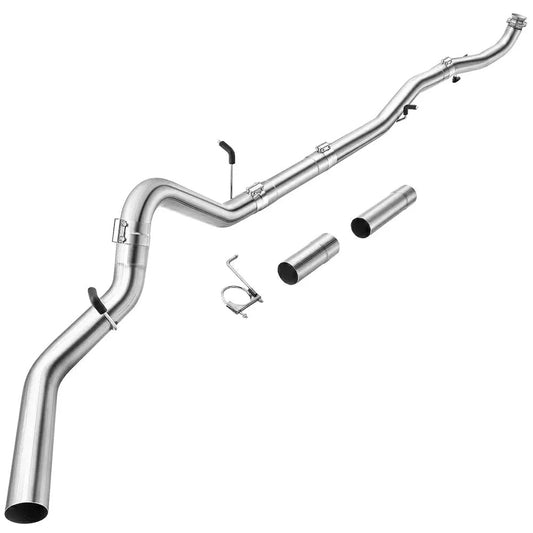 4" Downpipe Back Single 2020-2025 L5P 6.6L Duramax DPF Delete Race Pipe GM 2500/3500|SPELAB