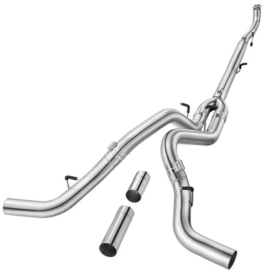 5'' Downpipe Back Duals 2011-2016 LML 6.6L Duramax DPF Delete Race Pipe GM 2500/3500|SPELAB