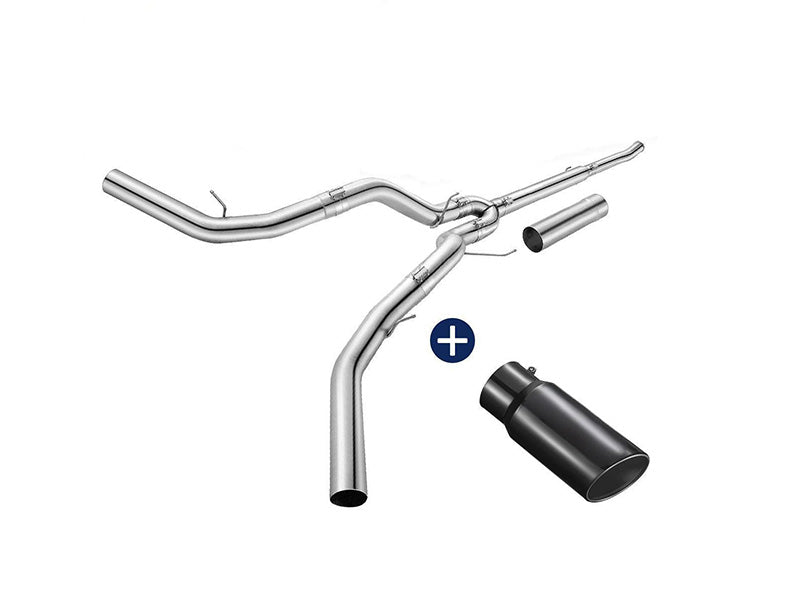 4"/5" Downpipe-Back 2011-2024 Ford 6.7 Powerstroke DPF Delete Race Pipe | SPELAB