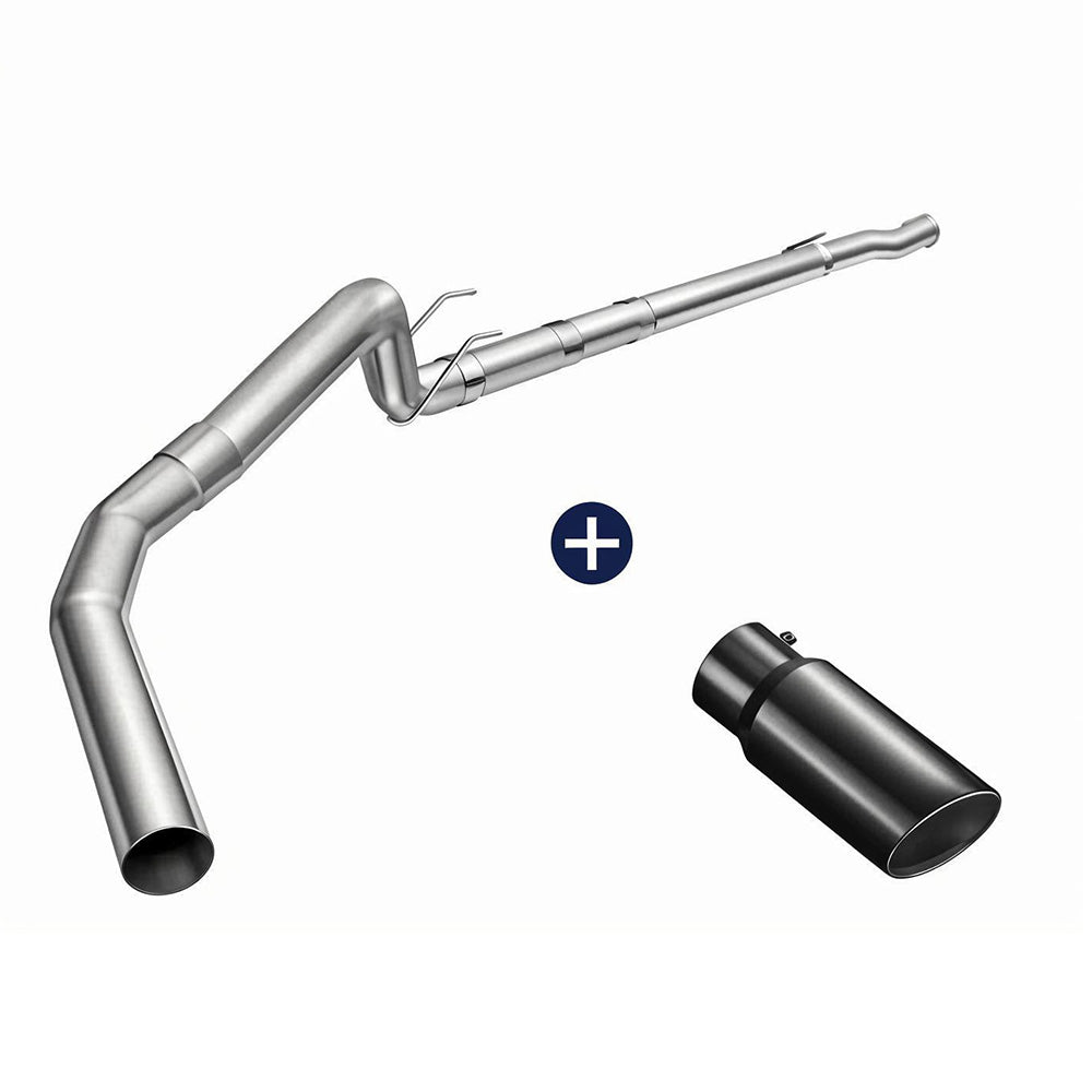 4‘’ Downpipe-Back 2008-2010 Ford 6.4 Powerstroke DPF Delete Race Pipe | SPELAB