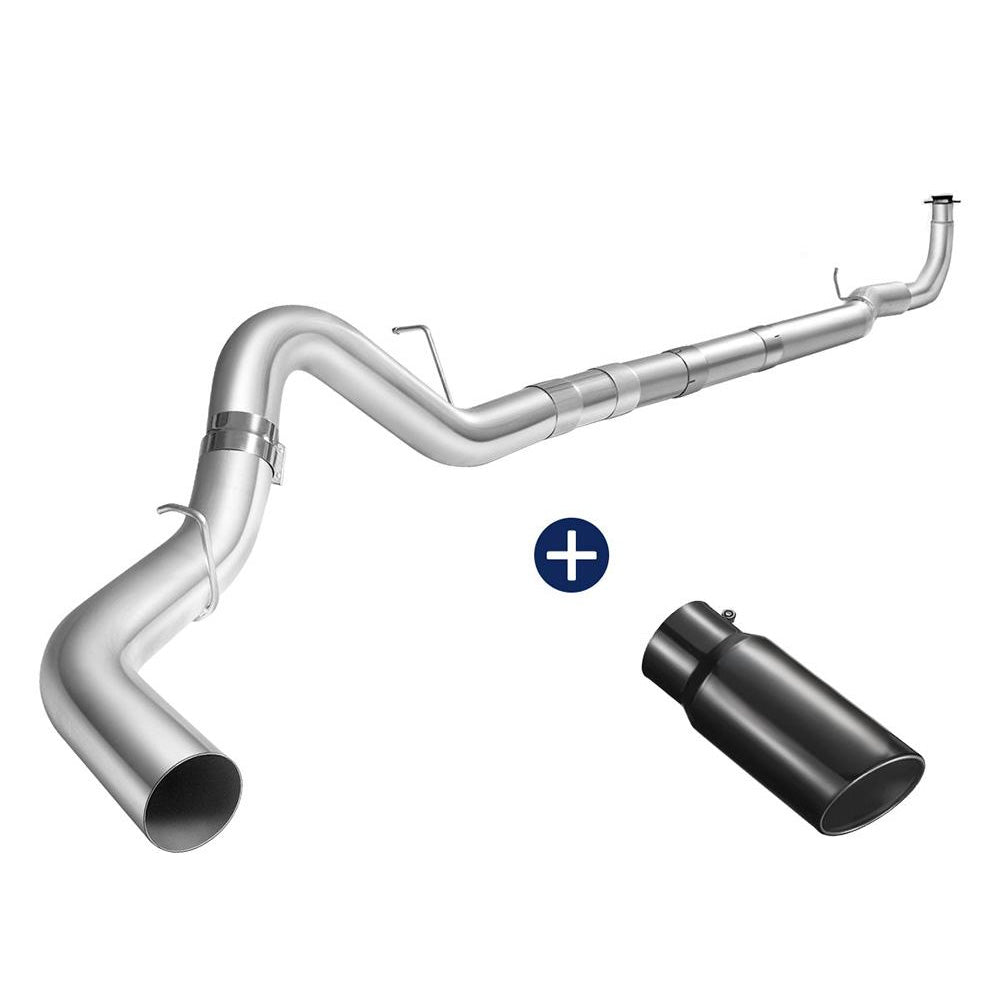 4"/5" 2011-2016 LML 6.6 Duramax DPF Delete Race Pipe Exhaust Chevy GMC | SPELAB