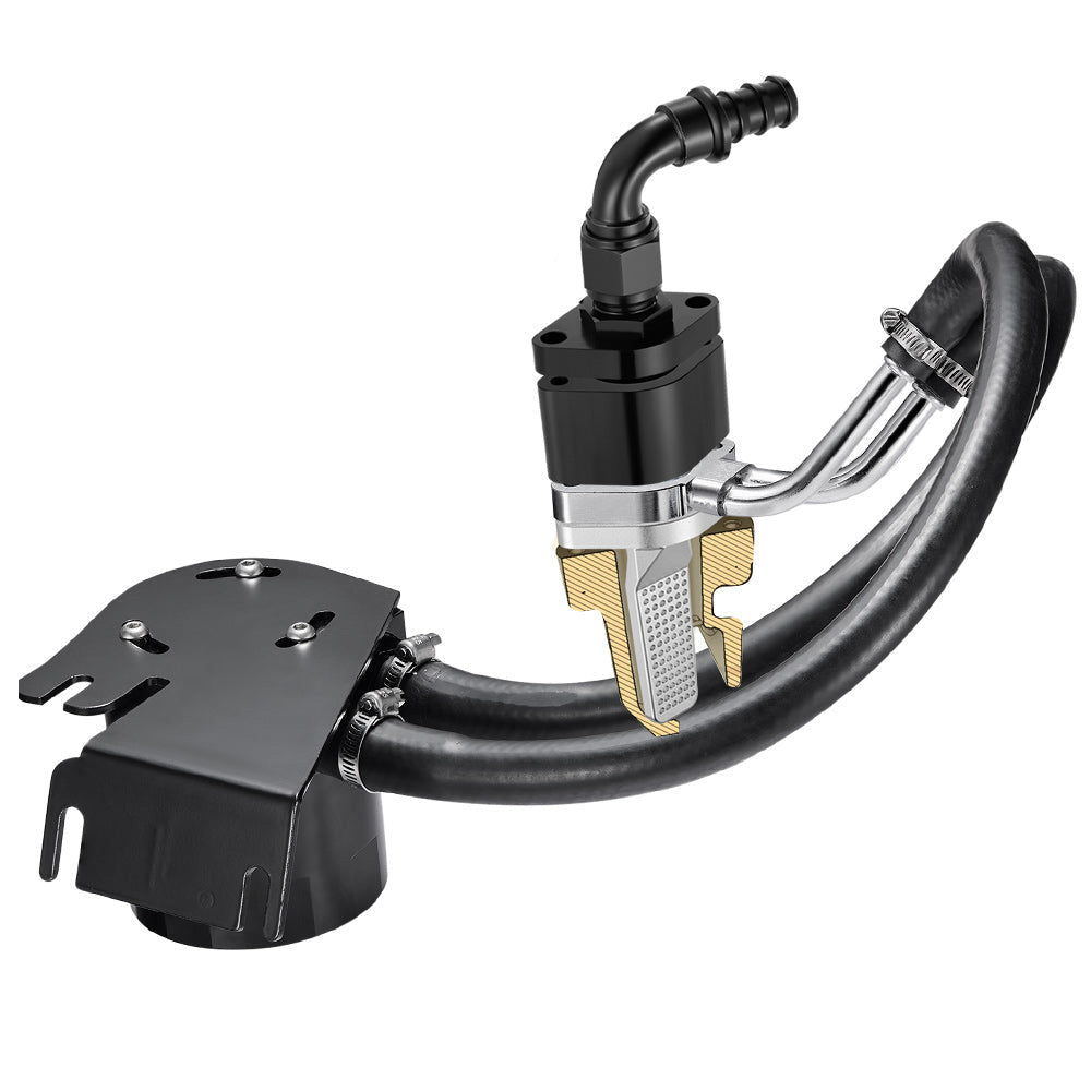 SPELAB Enhanced CCV/PCV Reroute/Delete Engine Ventilation Kit For 11-25 Ford 6.7L Powerstroke