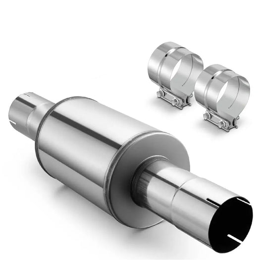 4''/5'' Stainless Steel Diesel Muffler For Dodge Ram Diesel Duramax Powerstroke |SPELAB