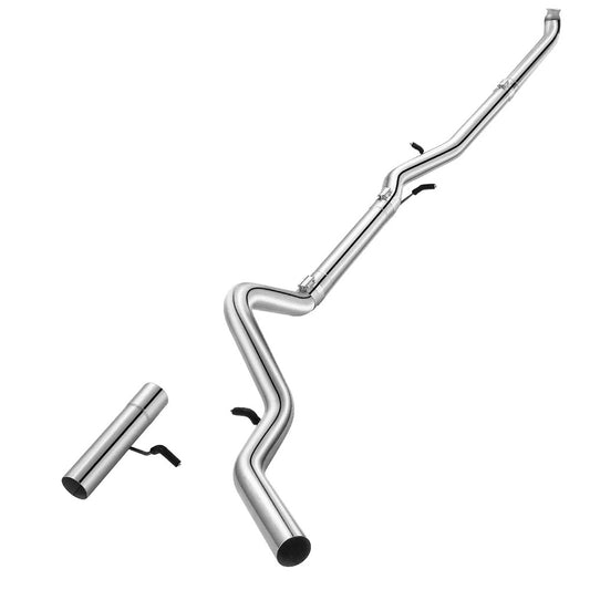 4"/5" 2007-2010 LMM 6.6L Duramax DPF Delete Race Pipe