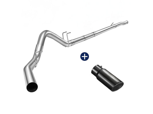 4"/5" Downpipe-Back 2011-2024 Ford 6.7 Powerstroke DPF Delete Race Pipe | SPELAB