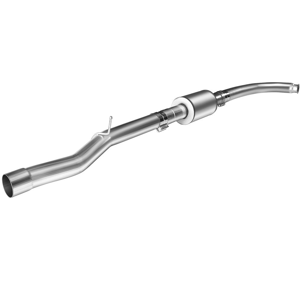 4" 2011-2015 LML 6.6 Duramax Cat & DPF Delete Race Pipe w/Muffler | SPELAB
