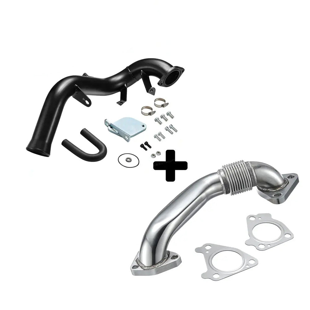 2007.5-2010 6.6L Duramax LMM EGR Delete Kit High Flow Intake Elbow Pipe Tube | SPELAB