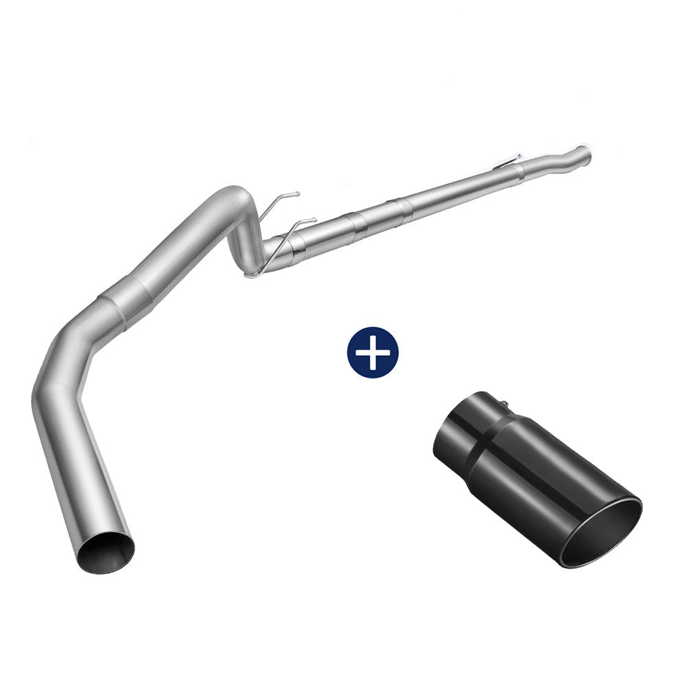 4"/5'' 2008-2010 Ford 6.4 Powerstroke Cat & DPF Delete Race Pipe | SPELAB