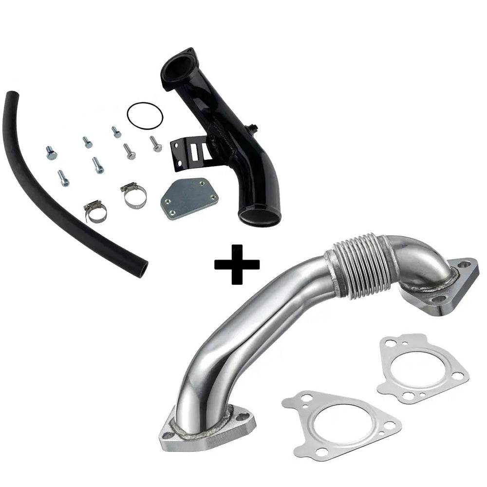 SPELAB 2004-2005 6.6L Duramax LLY EGR Delete Kit With High Flow Intake