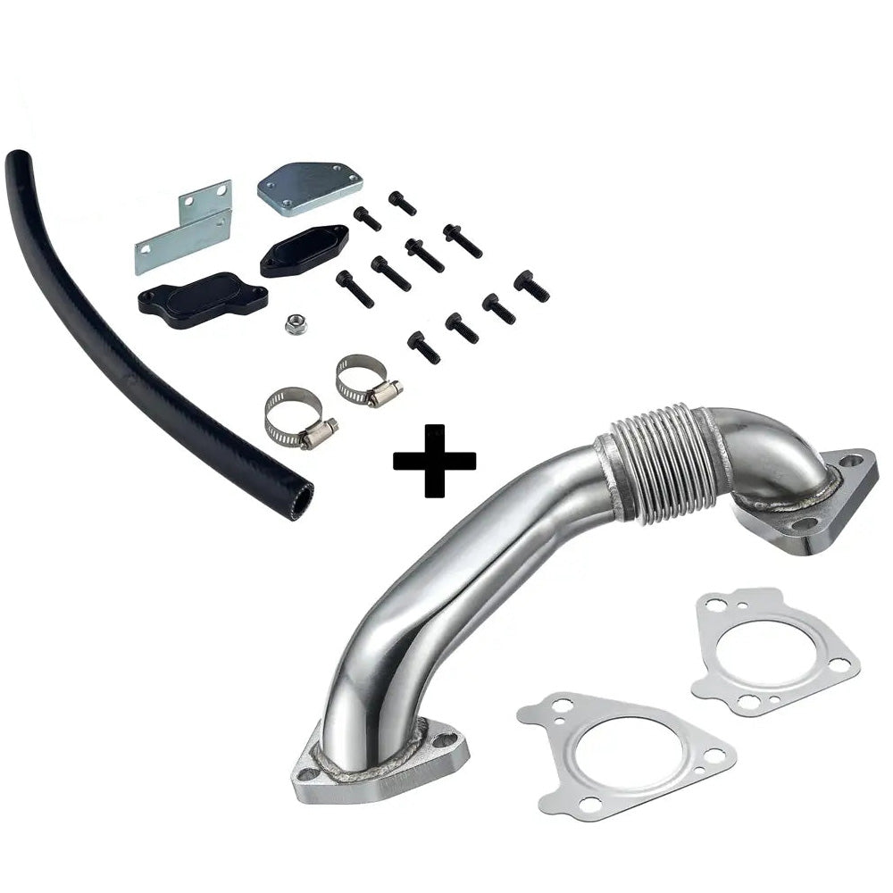 SPELAB 2004-2005 6.6L Duramax LLY EGR Delete Kit With High Flow Intake