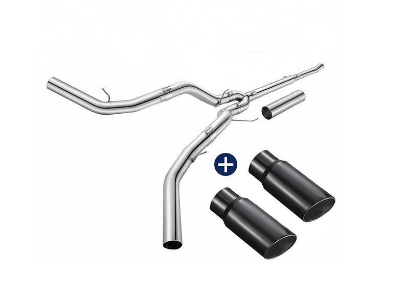 4"/5" Downpipe-Back 2011-2024 Ford 6.7 Powerstroke DPF Delete Race Pipe | SPELAB