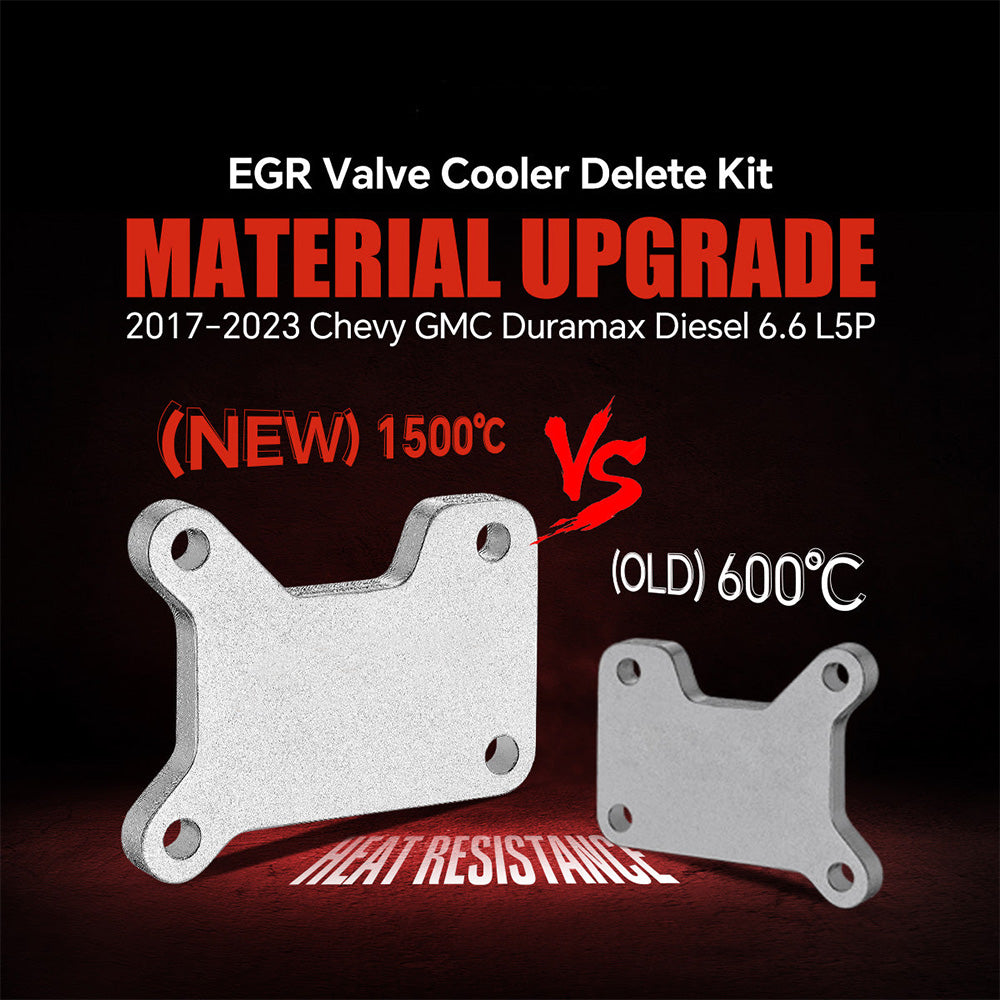 SPELAB 2017-2025 6.6L Duramax L5P EGR Valve Cooler Delete Kit
