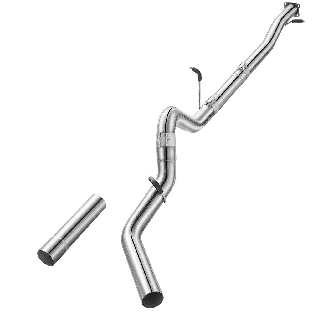 4"/5" Downpipe-Back 2011-2015 LML 6.6 Duramax DPF Delete Race Pipe | SPELAB