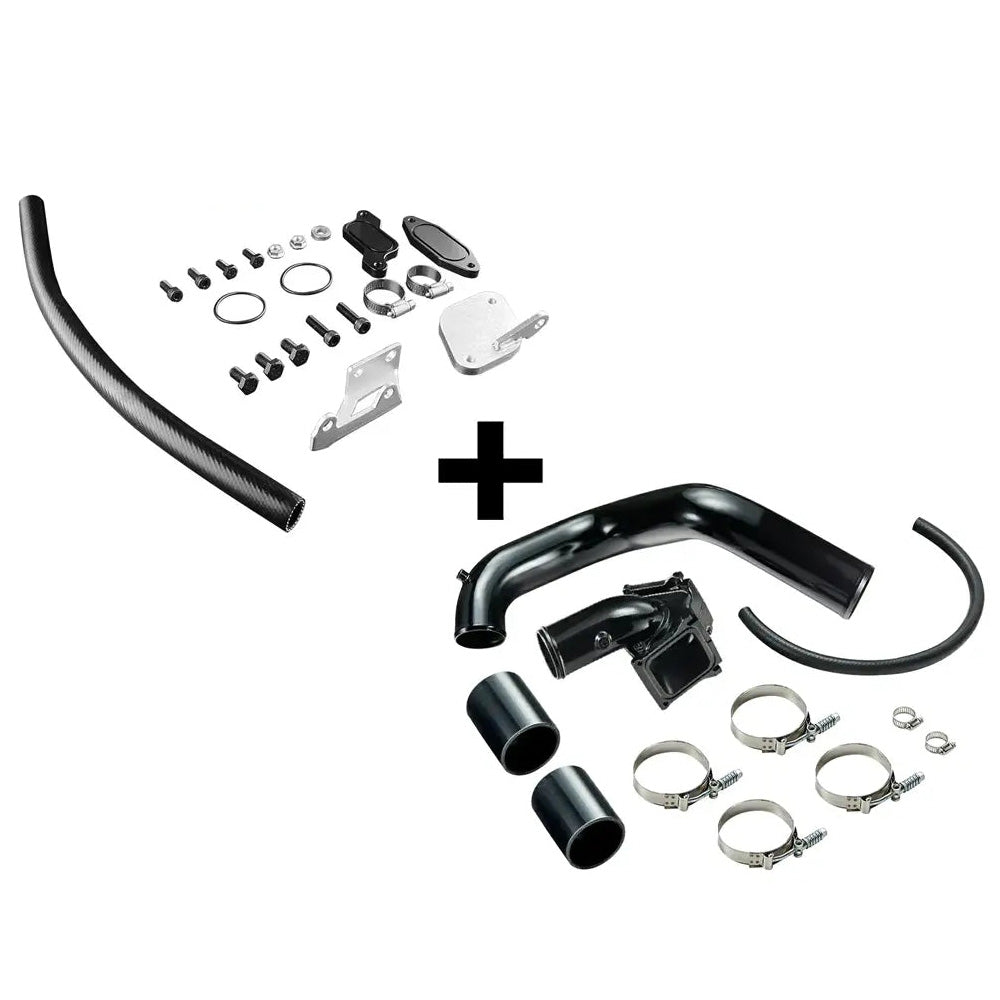 SPELAB 2006-2007 6.6L Duramax LBZ EGR Delete Kit w/High Flow Intake Elbow