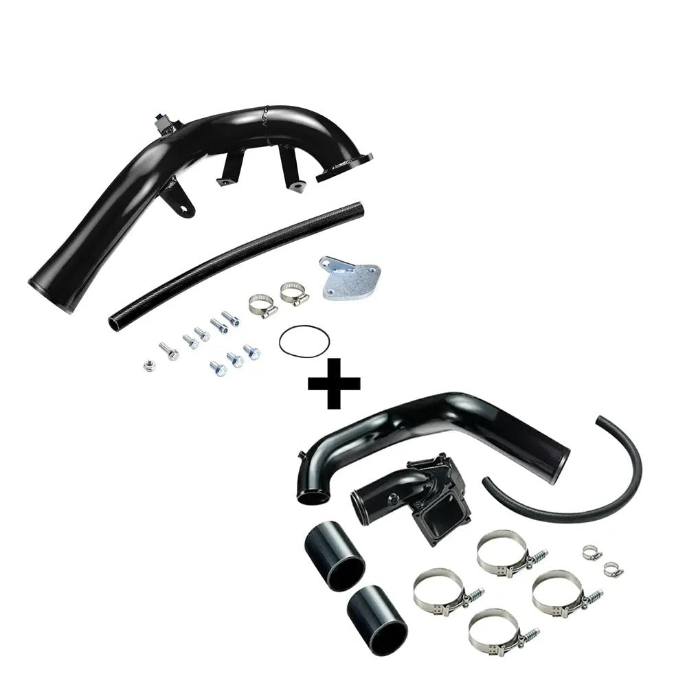 SPELAB 2006-2007 6.6L Duramax LBZ EGR Delete Kit w/High Flow Intake Elbow
