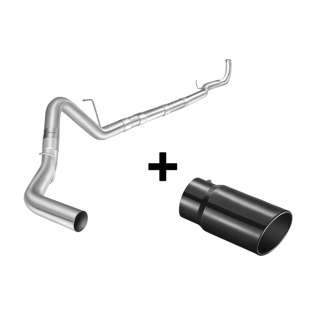 4"/5" Downpipe-Back 2011-2015 LML 6.6 Duramax DPF Delete Race Pipe | SPELAB