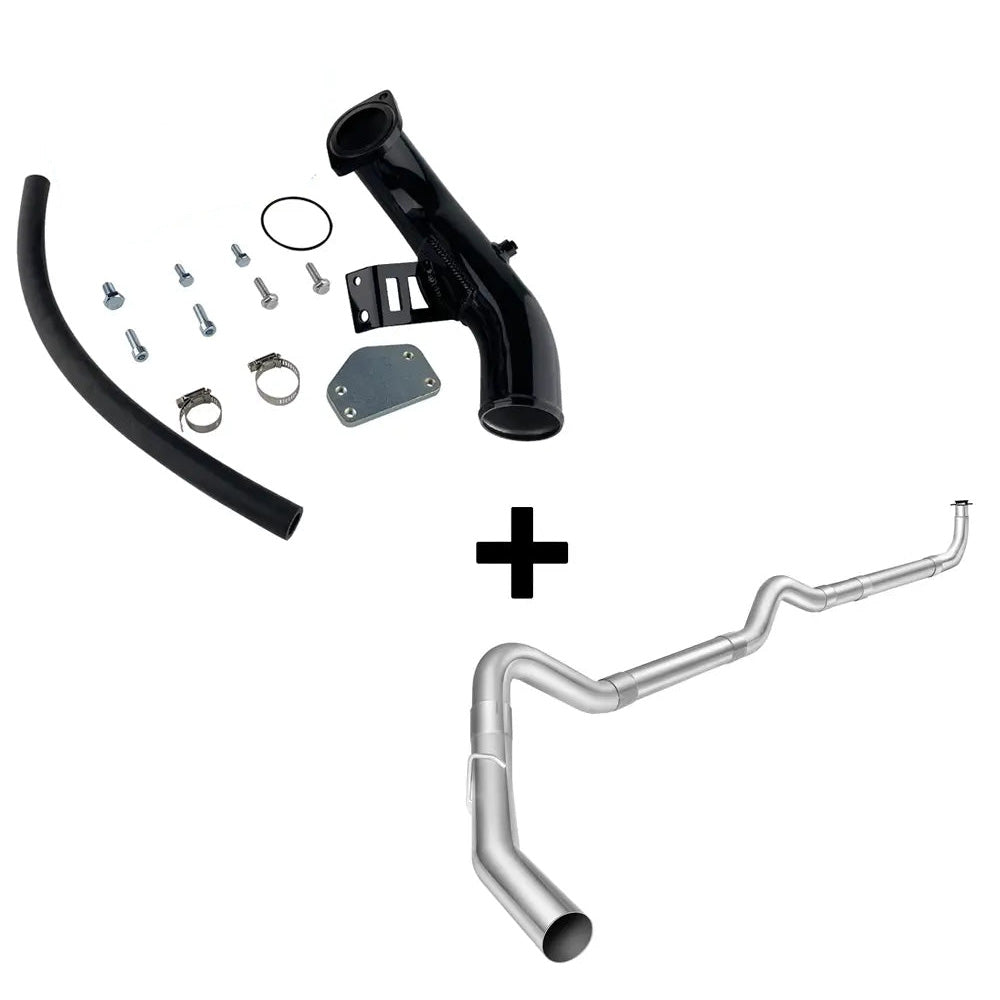 SPELAB 2004-2005 6.6L Duramax LLY EGR Delete Kit With High Flow Intake