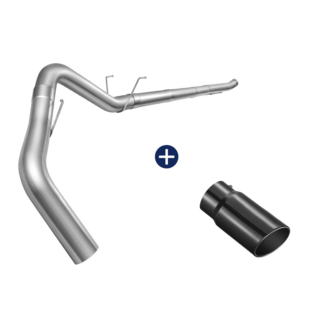 For 4"/5'' DPF Delete Race Pipe 2019+ Dodge Ram 2500/3500 6.7L Diesel