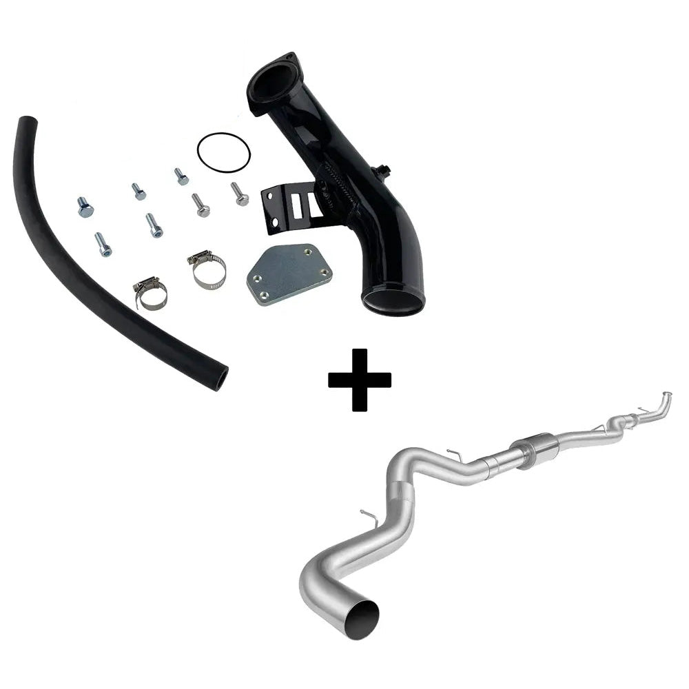 SPELAB 2004-2005 6.6L Duramax LLY EGR Delete Kit With High Flow Intake
