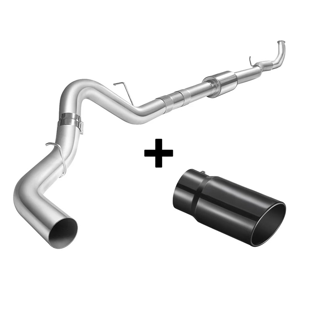 4"/5" Downpipe-Back 2011-2015 LML 6.6 Duramax DPF Delete Race Pipe | SPELAB