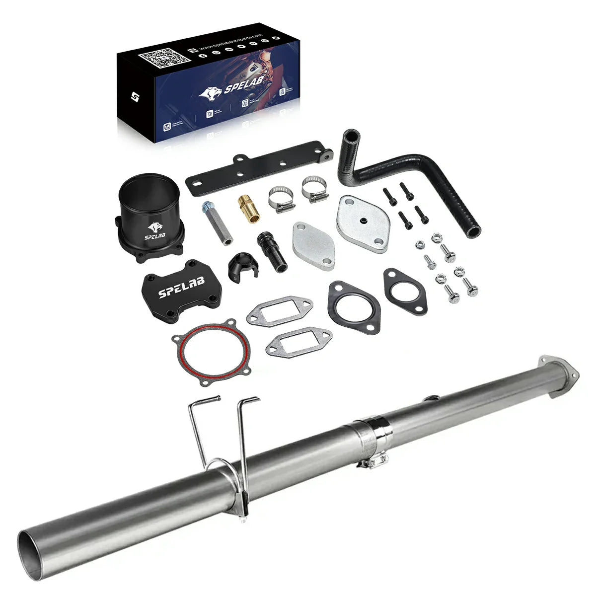 spelab-for-13-18-dodge-ram-6-7l-diesel-egr-plate-cooler-throttle-valve-delete-kit-4938