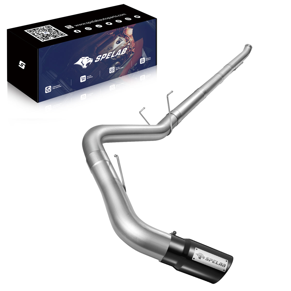 4-5-downpipe-back-for-2019-2025-dodge-ram-6-7l-diesel-w-dpf-delete-race-pipe-spelab-6450