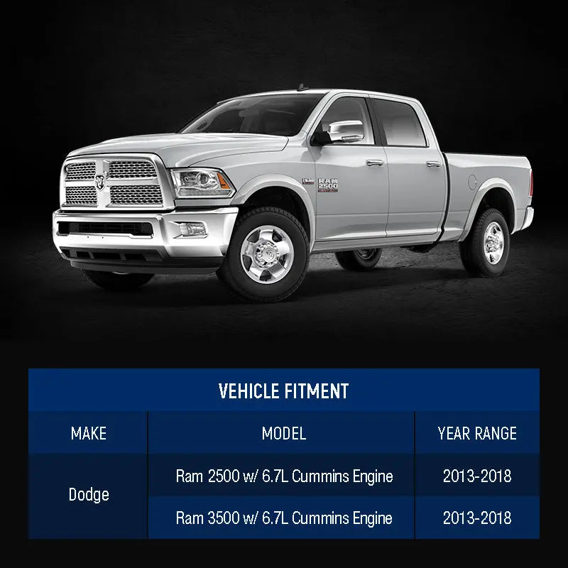 Radiator Cool Direct-Fit Performance for 2013-2018 Dodge Ram 2500/3500 6.7L Diesel | SPELAB