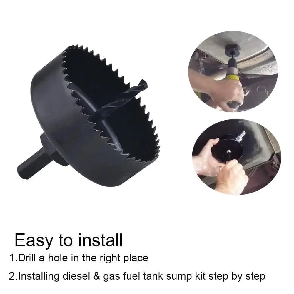 SPELAB Aluminum Alloy Fuel Tank Sump Kit with Integrated Return