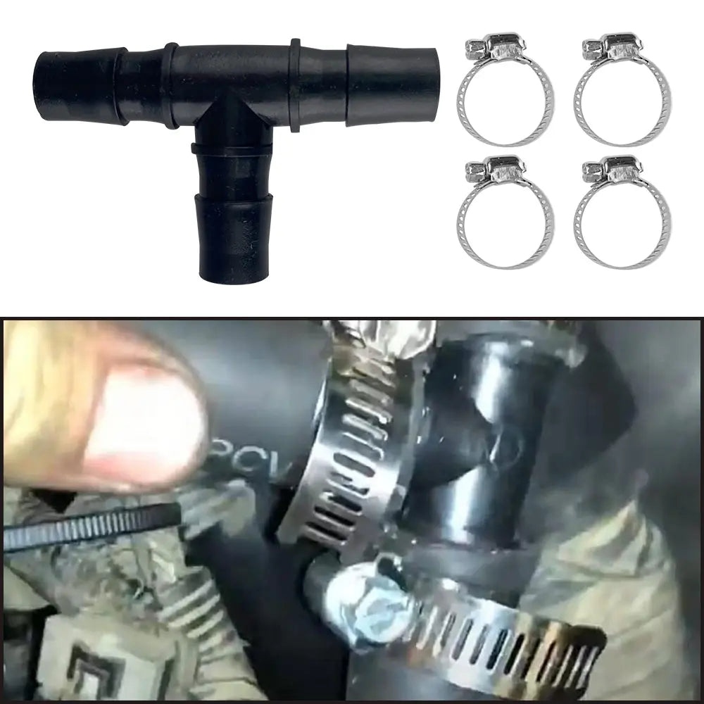 CCV PCV ReRoute Delete Kit 2004-2010 6.6L LLY LBZ LMM Duramax | SPELAB